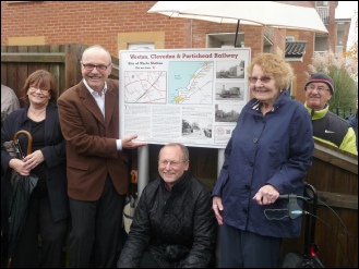Worle board unveiling by Richard Wyatt
