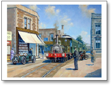 Postcard #3 - "Clevedon Triangle with No 1 Clevedon"