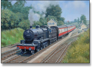 Greeting card: S&D 7F at Midsomer Norton